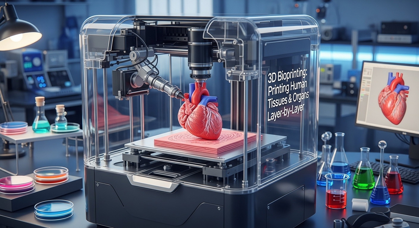 3D Bioprinting: Mencetak Jaringan dan Organ Manusia Layer-by-Layer