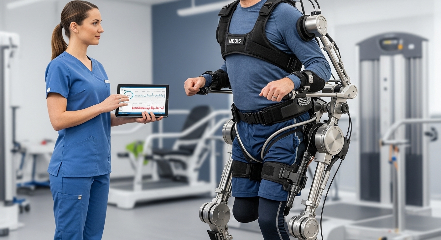 Exoskeleton Medis: Rangka Luar Robot untuk Mobilitas Pasien Disabilitas