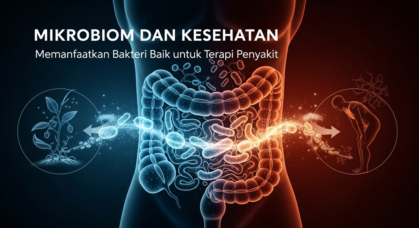 Mikrobiom dan Kesehatan: Memanfaatkan Bakteri Baik untuk Terapi Penyakit